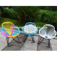 New arrival acapulco wicker chair candy outdoor furniture balcony rattan chair
